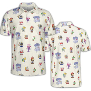 Play In Style Super Mario AOP Men/Women Polo Shirt