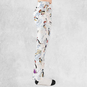 Droopy Dog Flare Leggings