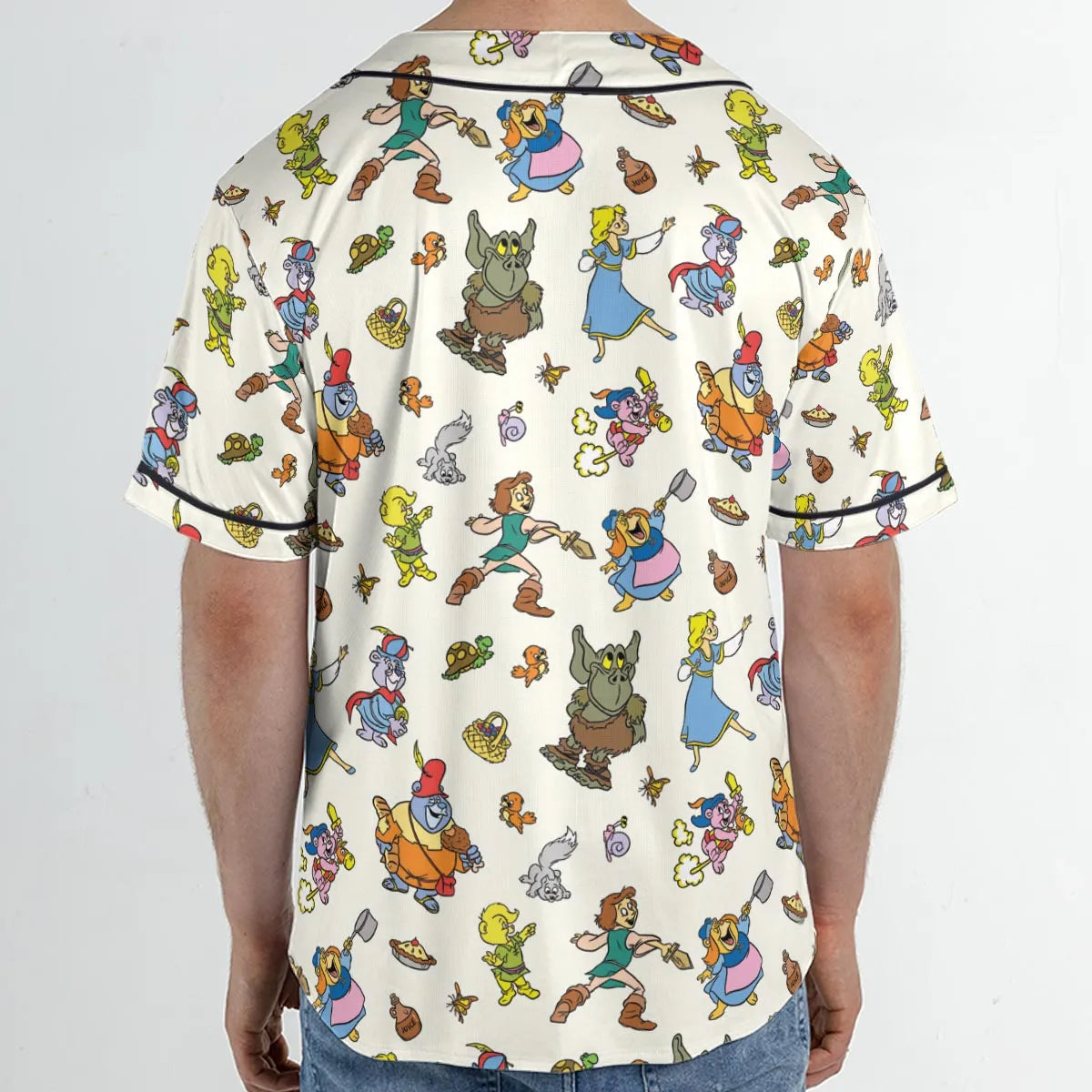 Gummi Bears Characters Unisex Baseball Jersey