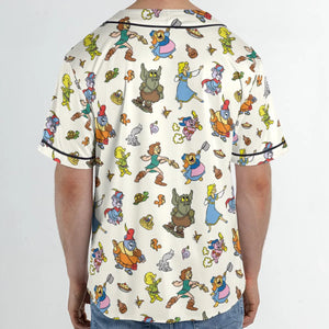 Gummi Bears Characters Unisex Baseball Jersey