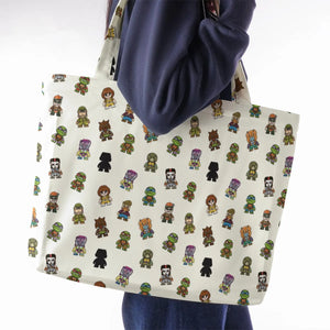 Teenage Mutant Ninja Turtles in Kidrobot style Large Tote Bag
