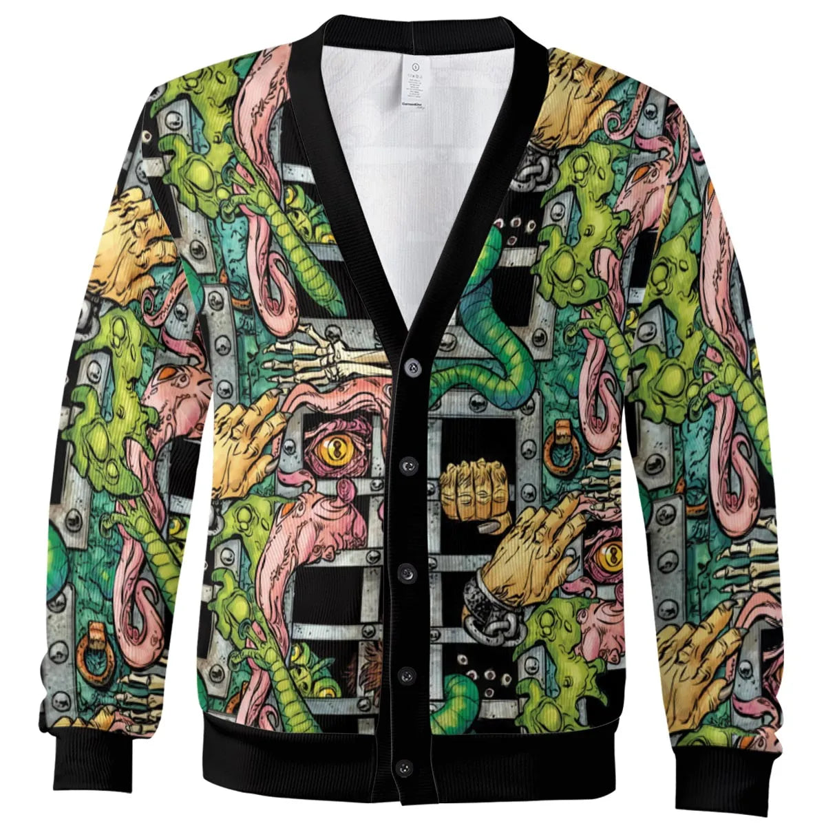 Castle Grayskull Dungeon He-man And The Masters Of The Universe Cardigan