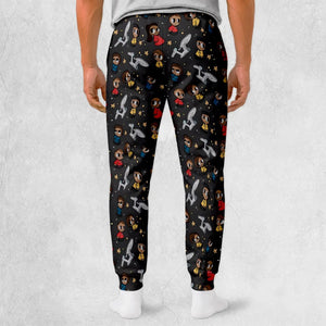 Cute Space Star Trek Sweatpants