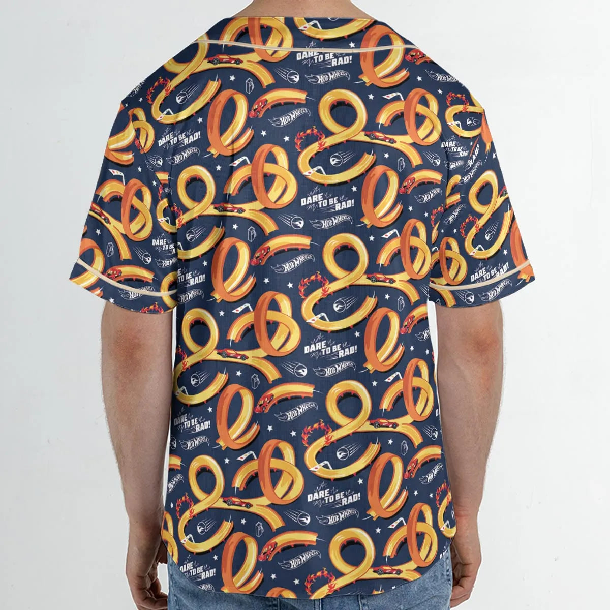 Hot Wheels Unisex Baseball Jersey
