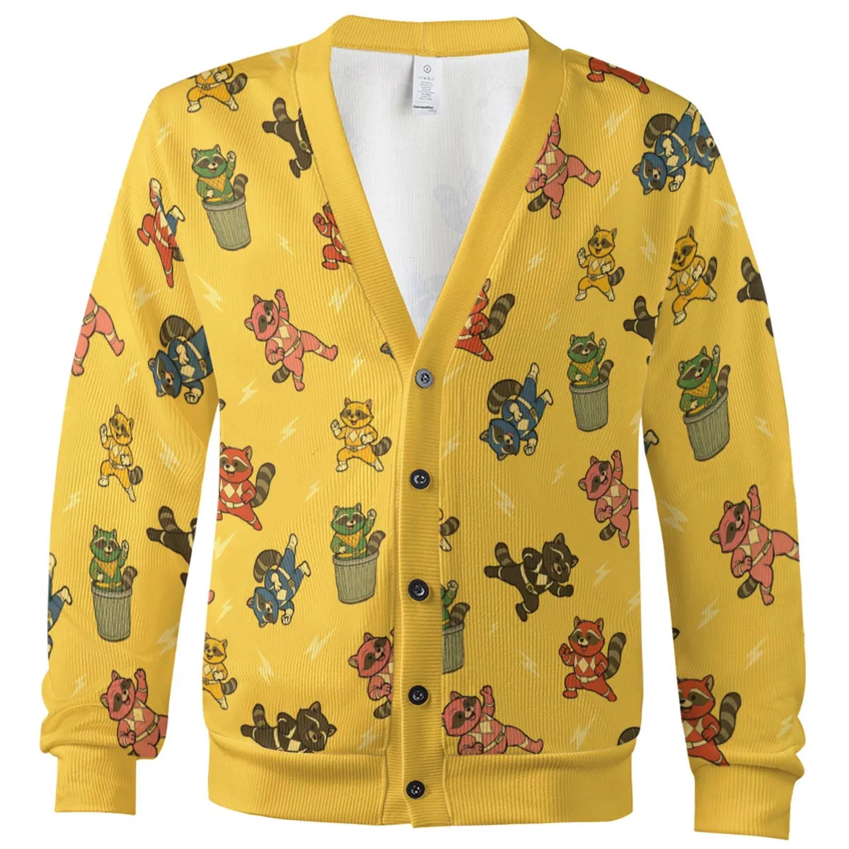 Morphin Time Trash Panda Cardigan