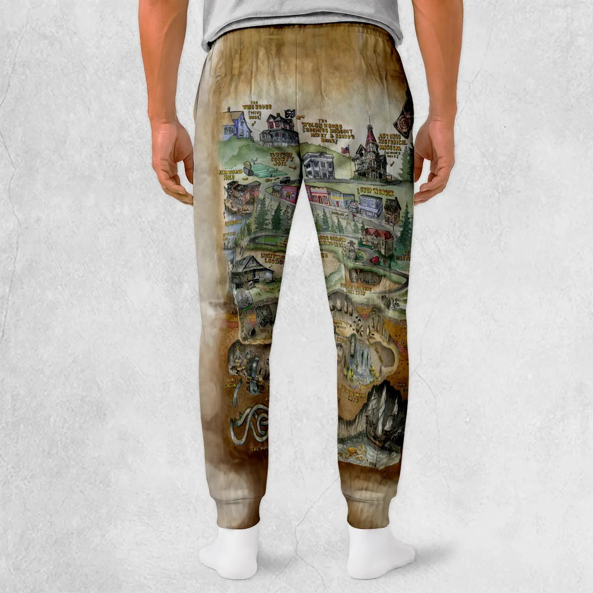 The Goonies Adventure Map Sweatpants