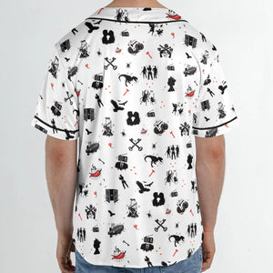 Legandary Bands Mashup Unisex Baseball Jersey