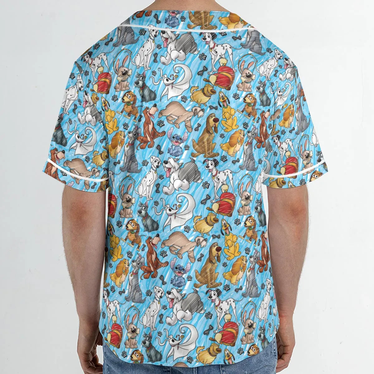 Animation Dogs Unisex Baseball Jersey