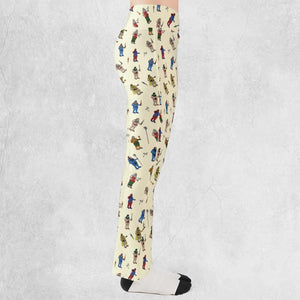 Carl In Masters Of The Universe Pattern Flare Leggings