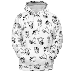 All-over Print Hoodie - S2Y5LUVE -  - 2