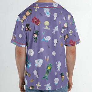 Ghoul Chic Haunted Mansion Unisex Baseball Jersey