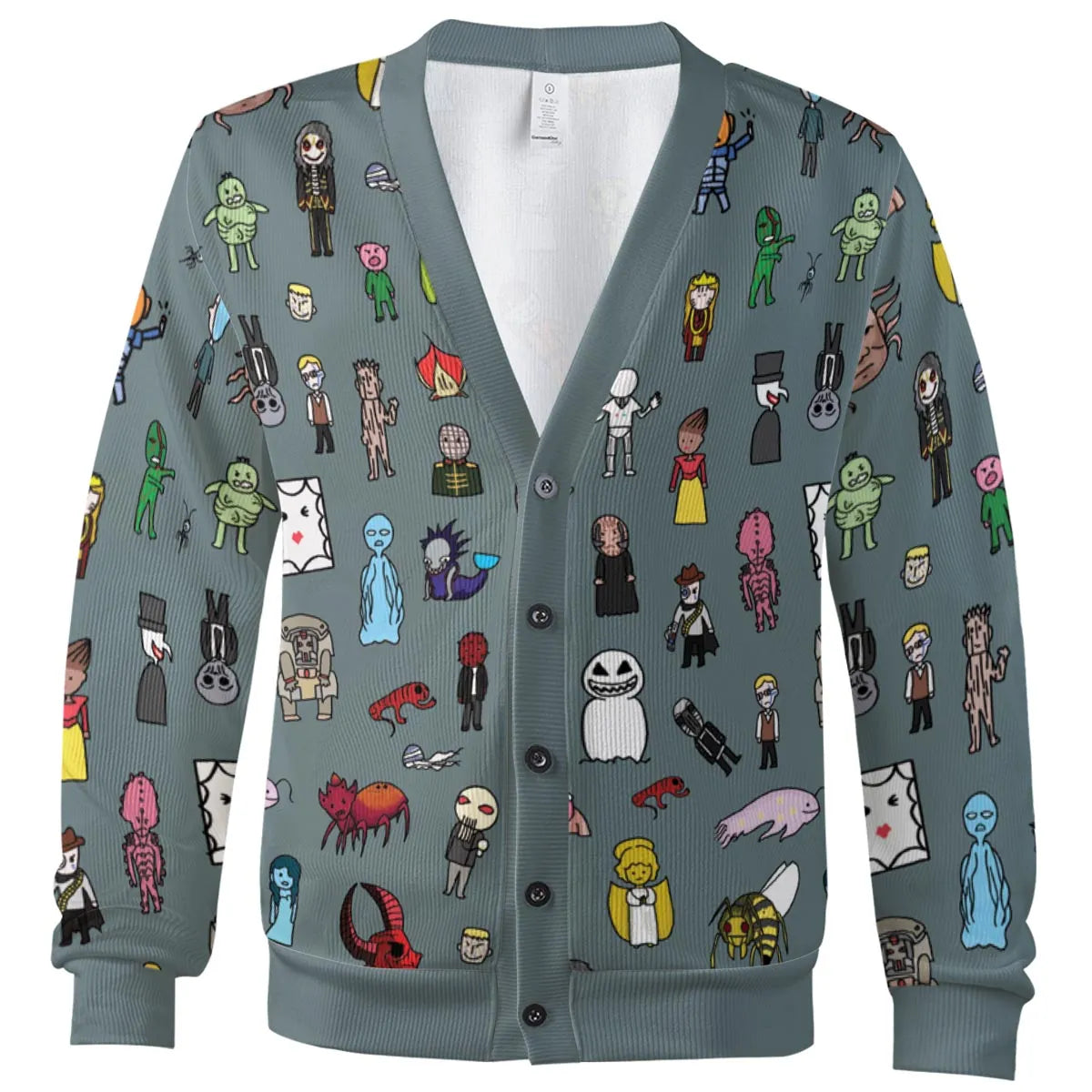 The Races of Doctor Who Cardigan