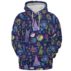 All-over Print Hoodie - R3NWZRQG -  - 2