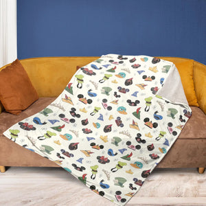 The Happiest Kingdom Fleece Blanket