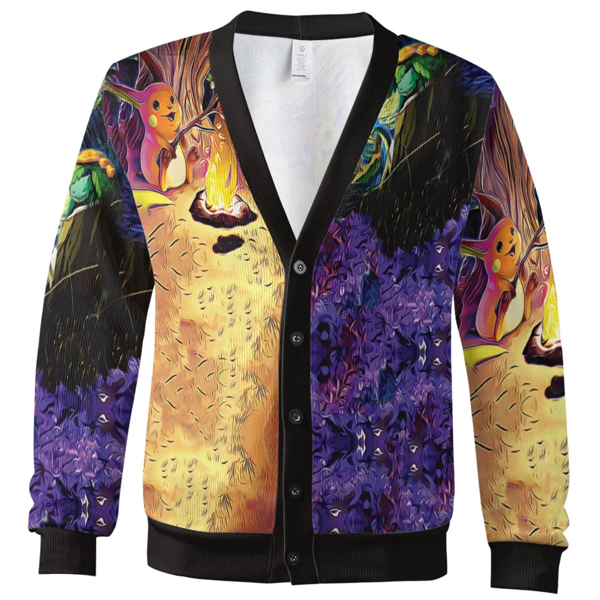 Pokemon Starry Night Campfire Cardigan
