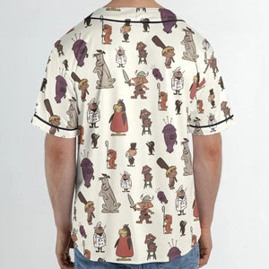 The Ruff and Reddy Show Unisex Baseball Jersey
