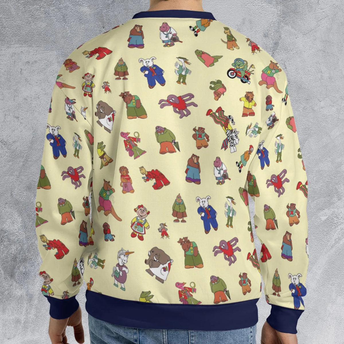 Sweet Pickles Characters All-over Print Sweatshirt