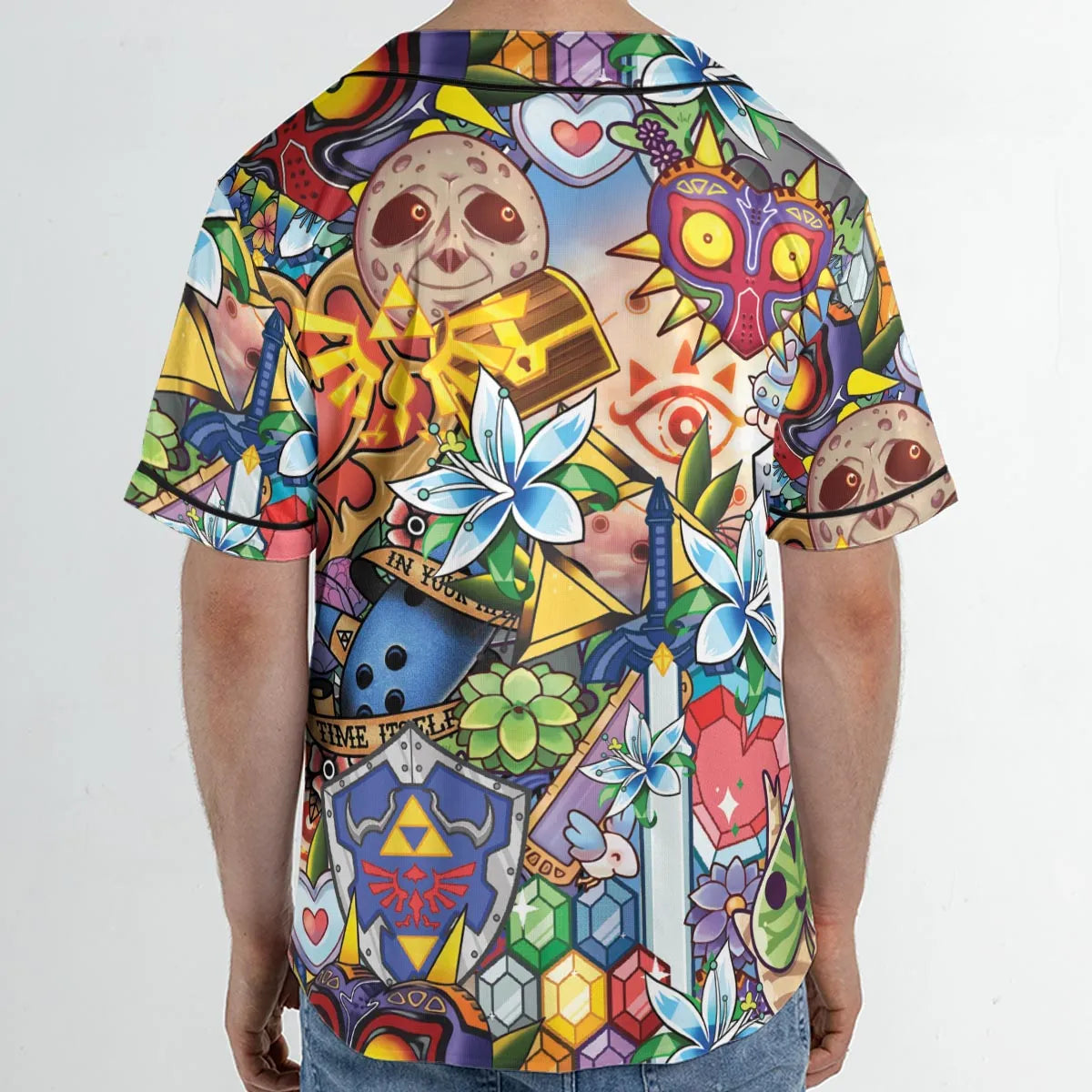 A Majora's Mask The Legend of Zelda Unisex Baseball Jersey