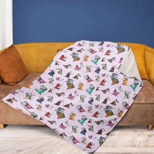 Cute Skeksis The Dark Crystal Fleece Blanket