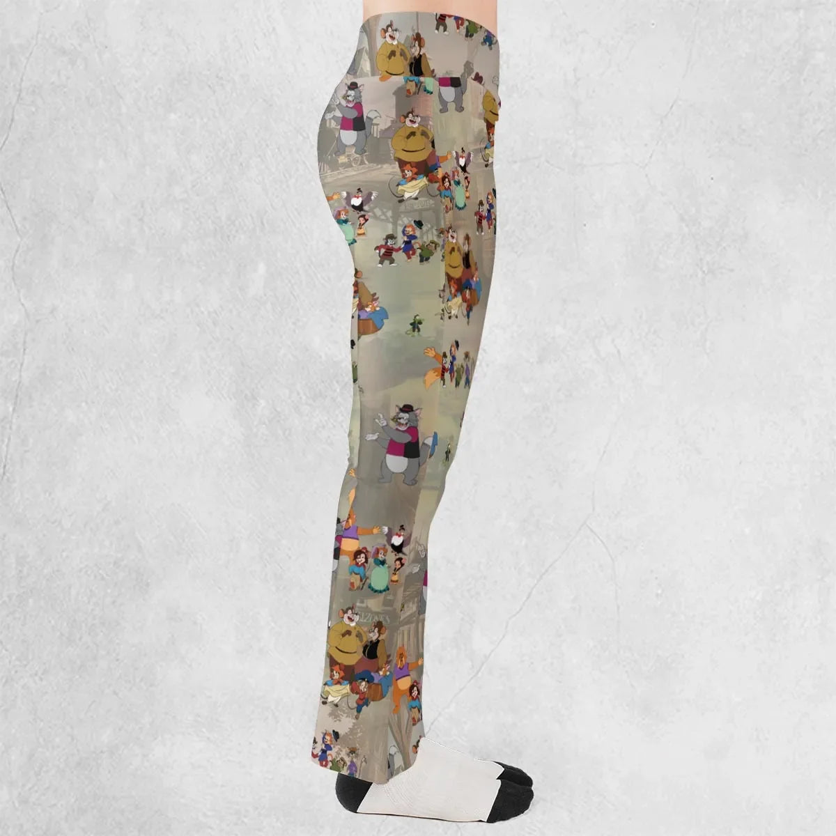 Somewhere Out There An American Tail Flare Leggings