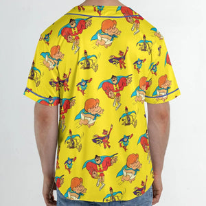 The Mighty Heroes Characters Unisex Baseball Jersey