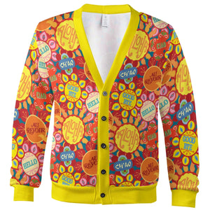 It's a Small World Flowers Cardigan