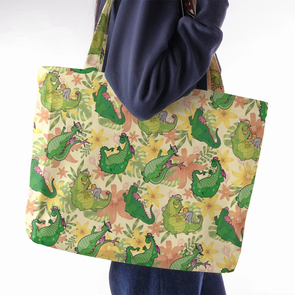 Elliott Dragon Pete's Dragon Large Tote Bag