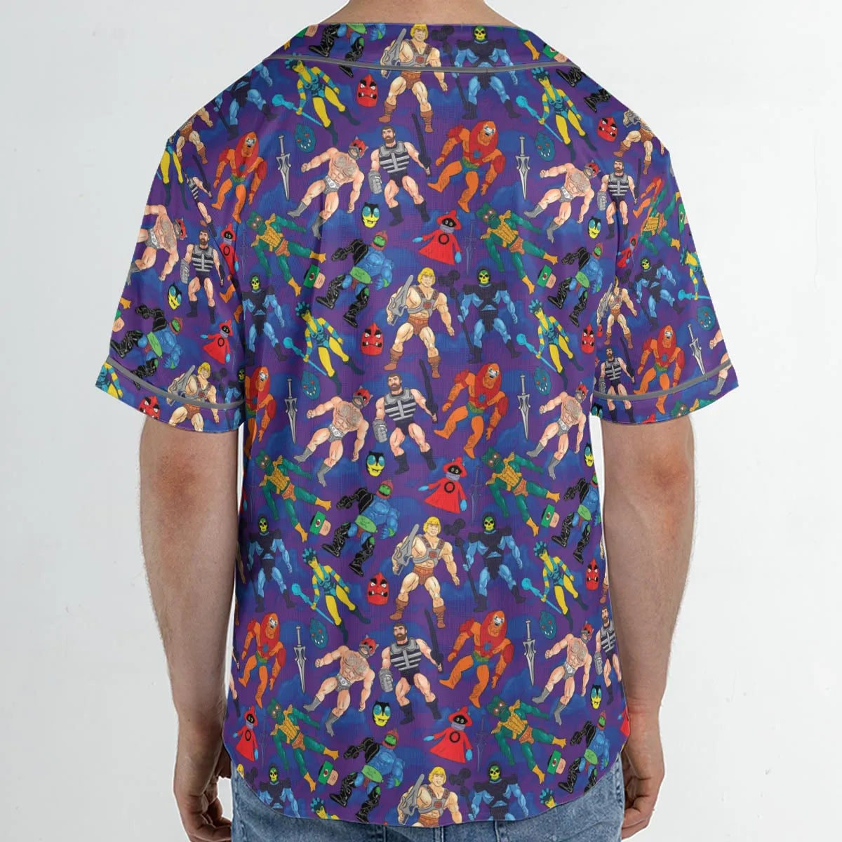 MOTU Figures Unisex Baseball Jersey