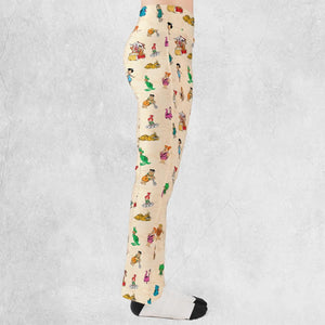 Bedrock The Flintstones Flare Leggings