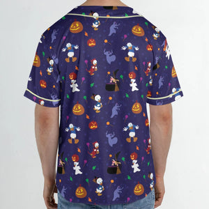 Spooky Month Halloween Unisex Baseball Jersey