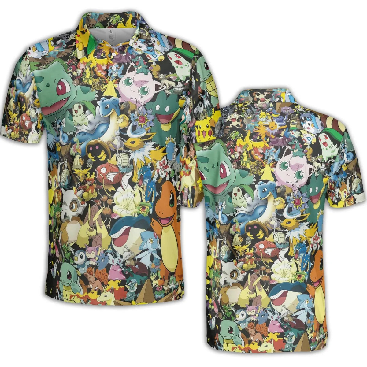 Gotta Catch 'em all Pokemon AOP Men/Women Polo Shirt