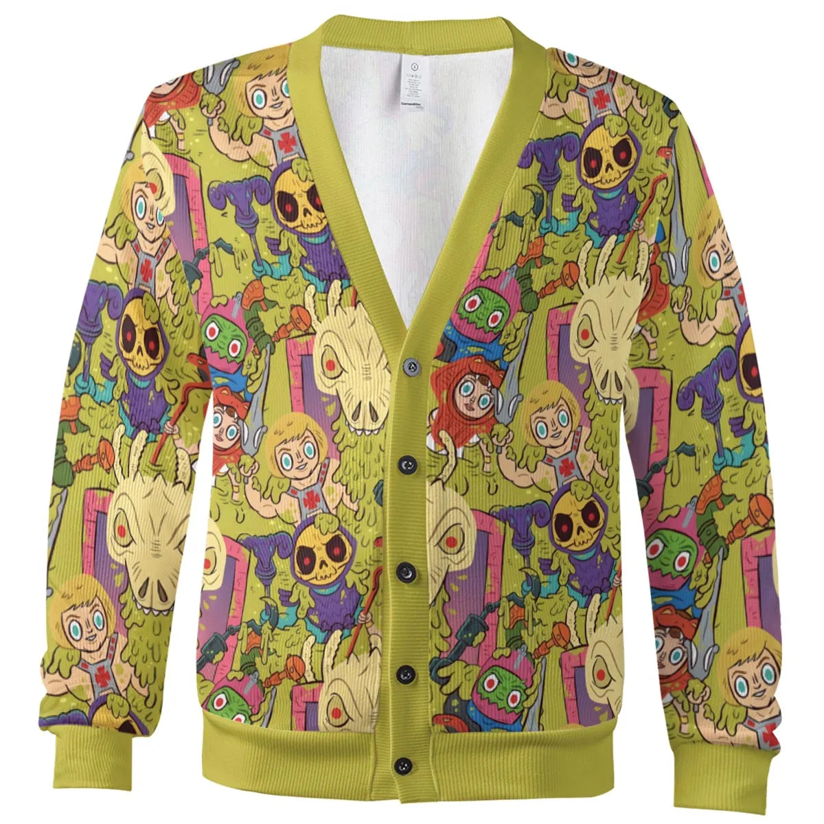 Victims of the Slime Pit He-Man and the Masters of the Universe Cardigan