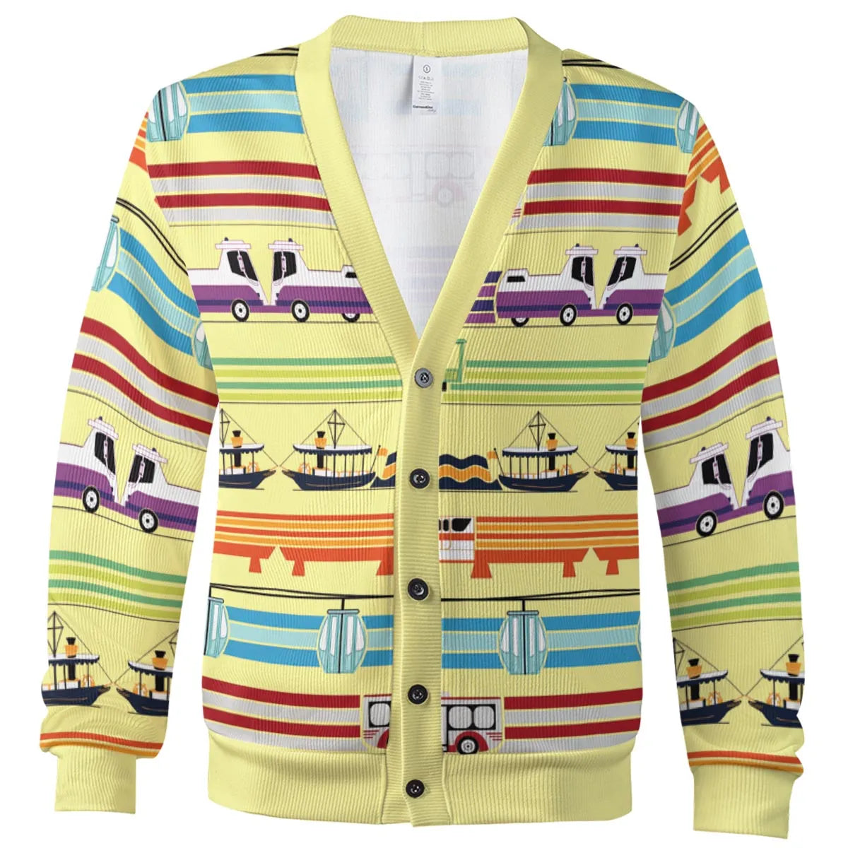 Magical Transportation Cardigan