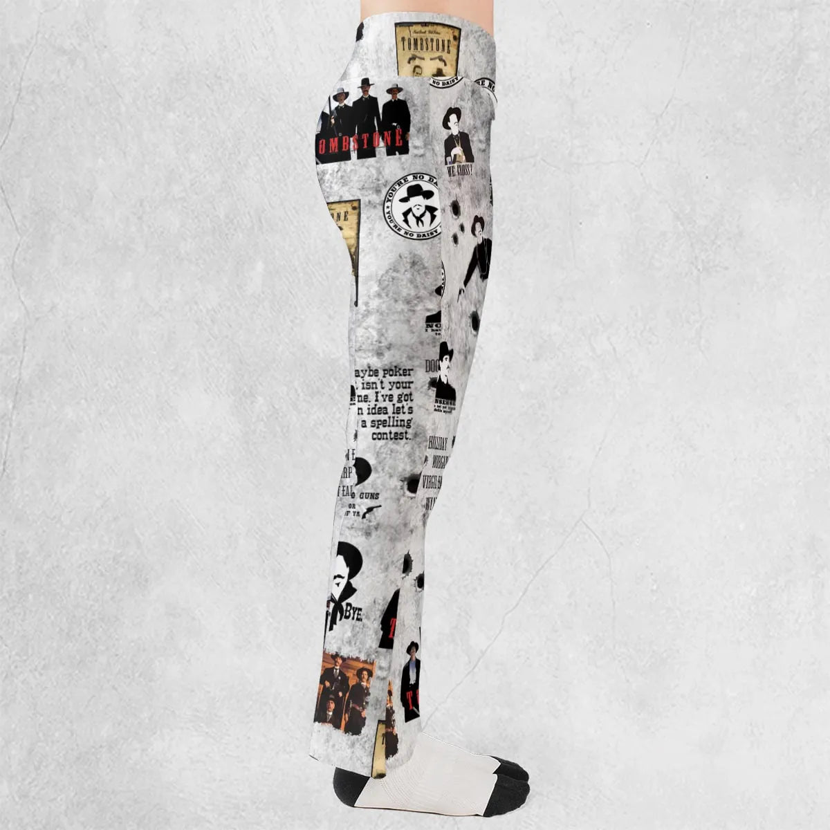 Classic Western Tombstone Flare Leggings