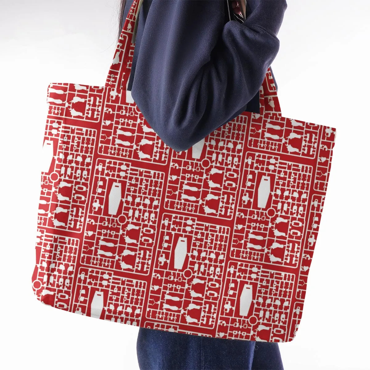 Gundam Runner Large Tote Bag