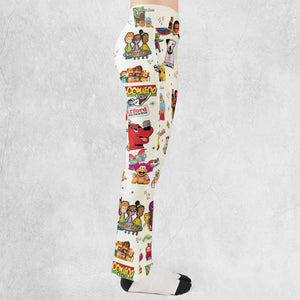 If You Were A PBS Kid Flare Leggings