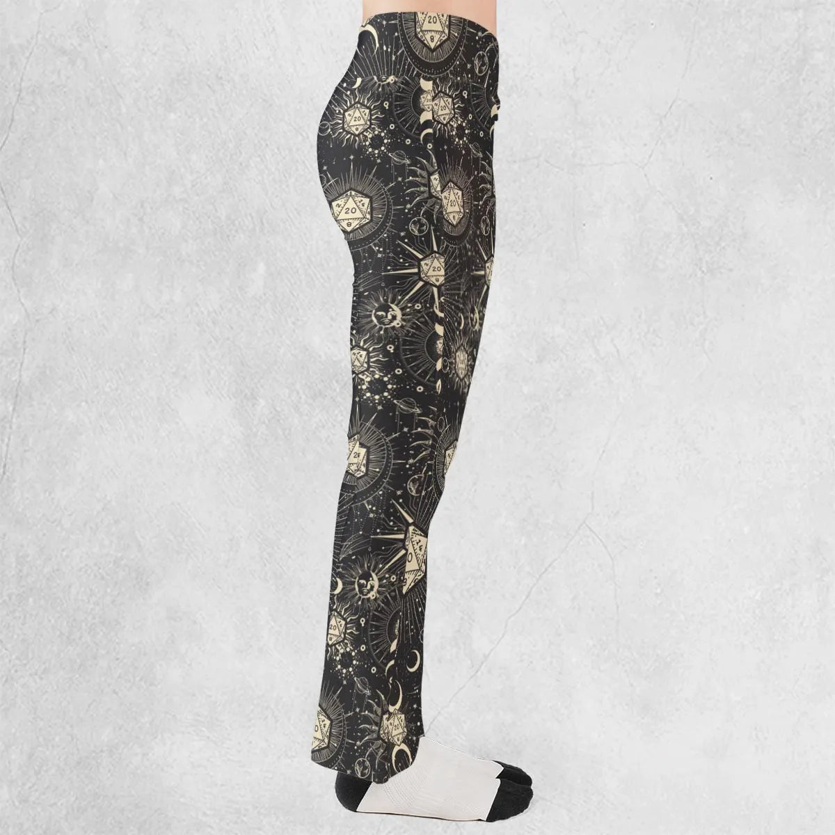 Diceyverse Dice RPG DND Flare Leggings