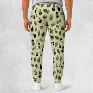Monster Party Halloween Sweatpants