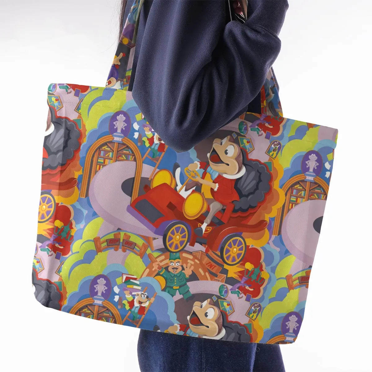 Wild Ride Large Tote Bag