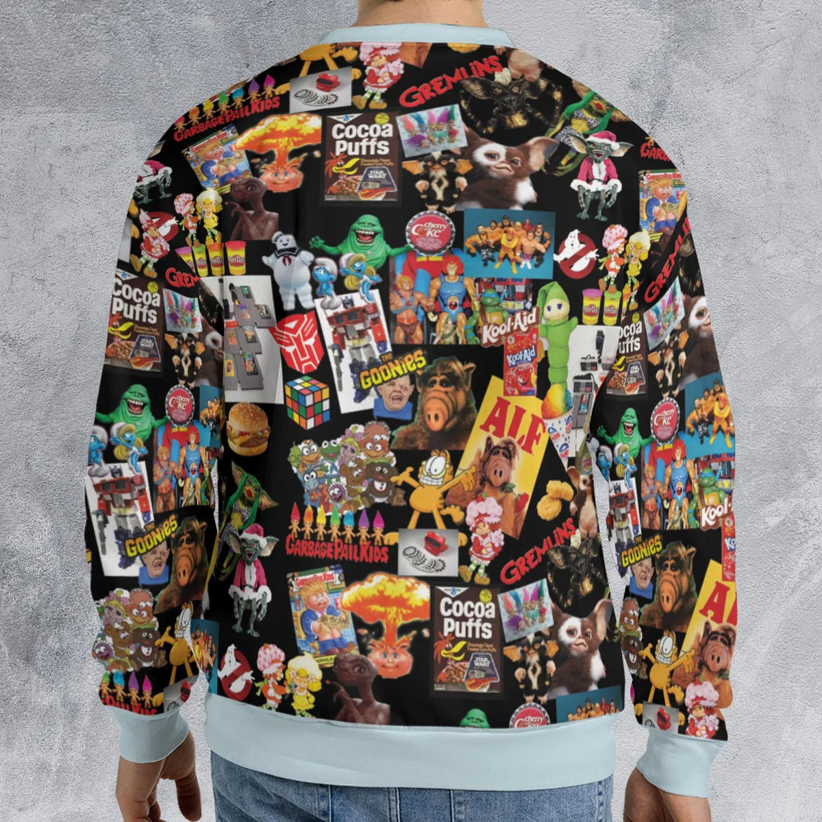 80's Kids Starter Pack All-over Print Sweatshirt