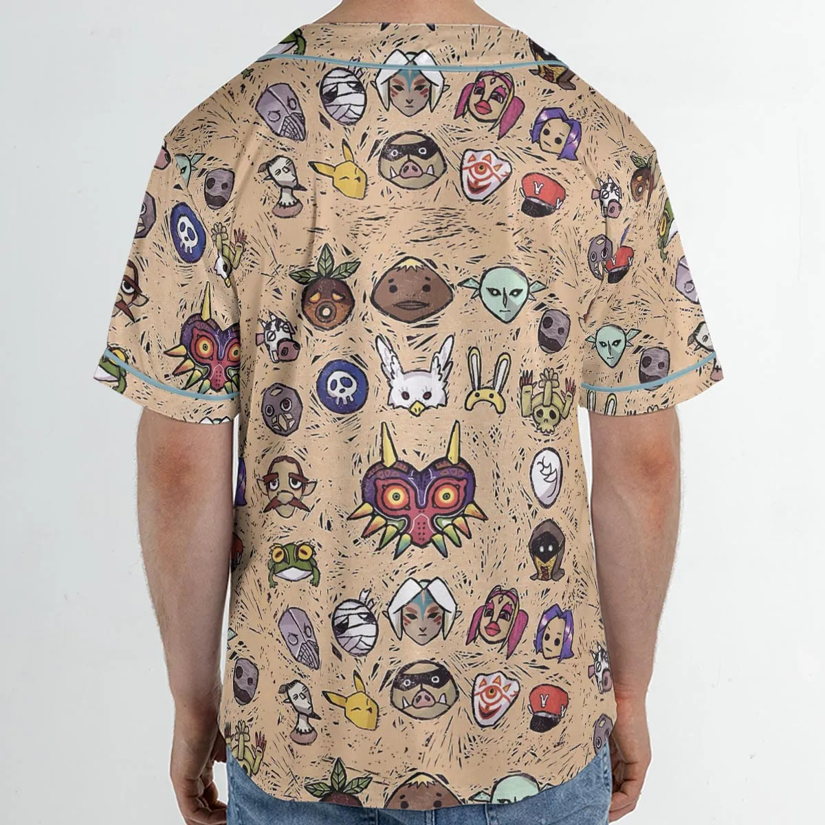 Zelda Universe The Legend of Zelda Unisex Baseball Jersey