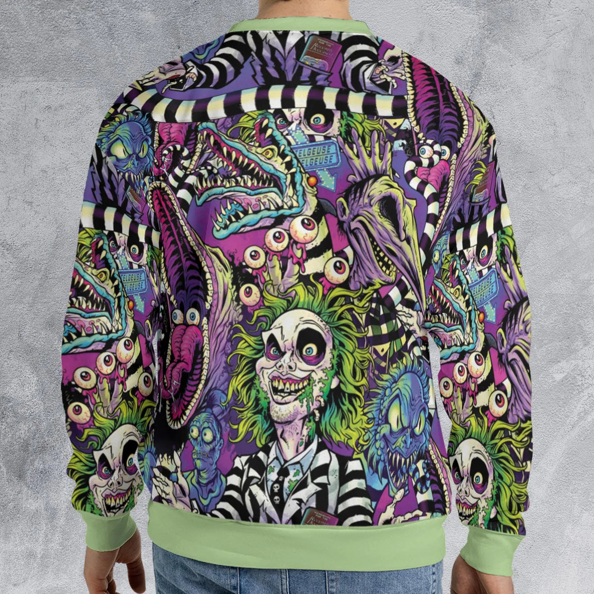 Stay Spooky Beetlejuice All-over Print Sweatshirt