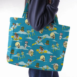 The Ambiguously Gay Duo Characters Patterns Large Tote Bag