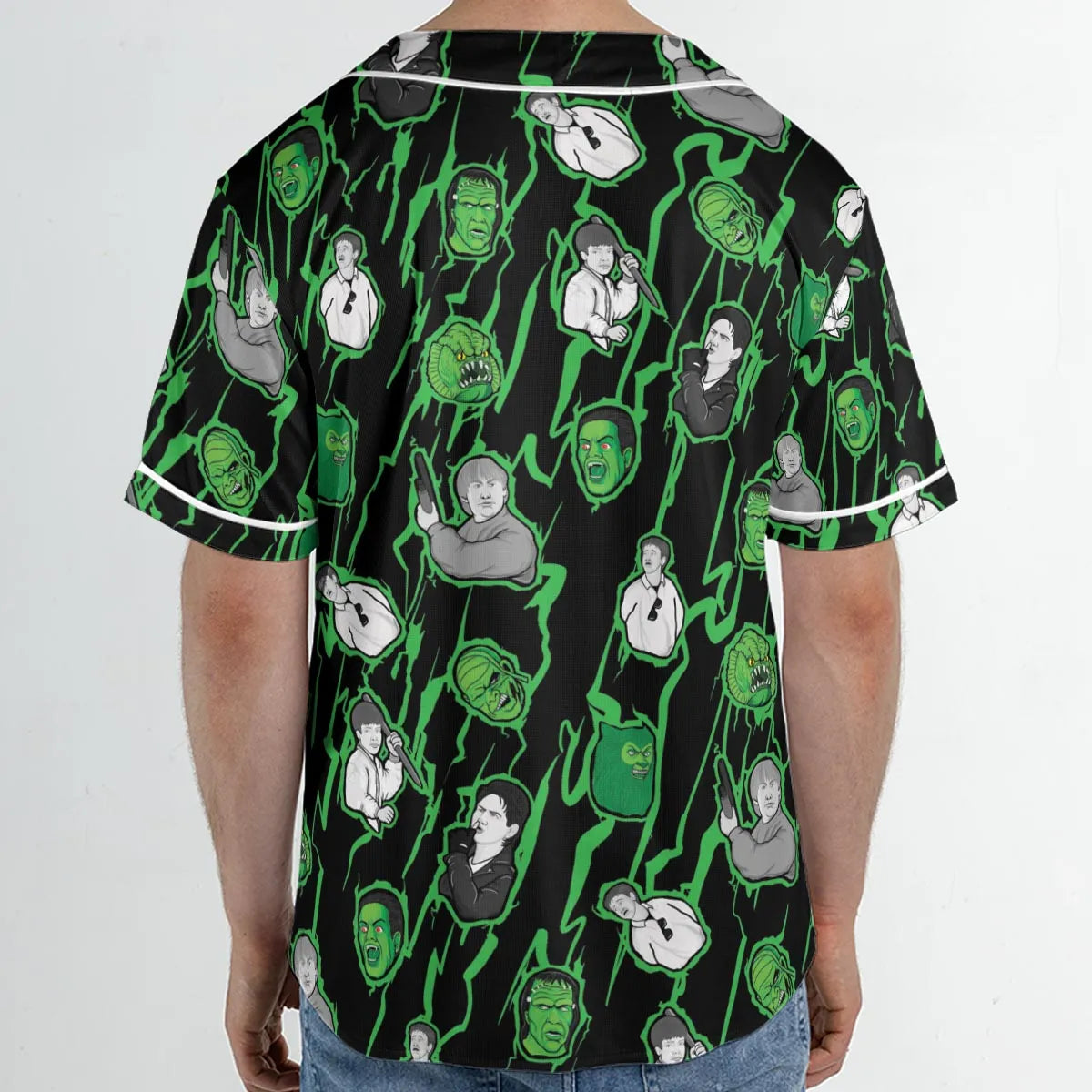 Classic Cult Monster Squad Unisex Baseball Jersey