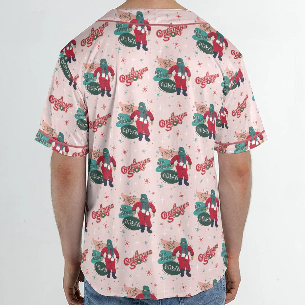 I Can't Put My Arms Down A Christmas Story Unisex Baseball Jersey