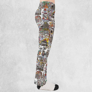 Back To Style Back To The Future Flare Leggings