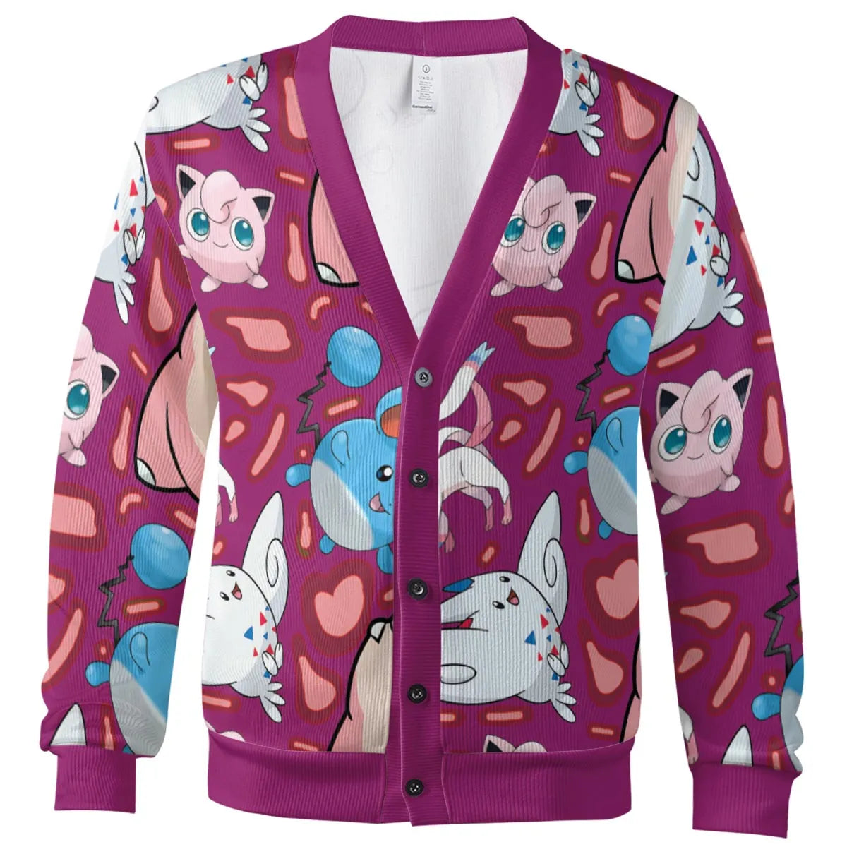 Fairy Type Pokemon Cardigan