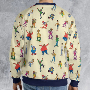 Fat Albert and the Cosby Kids All-over Print Sweatshirt