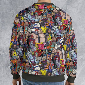 All-over Print Sweatshirt - KEUF5SLR -  - 2