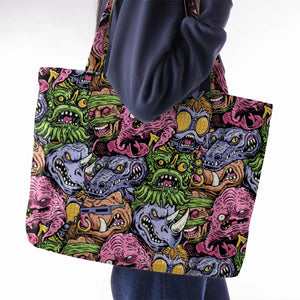 Nostalgic Villains Teenage Mutant Ninja Turtles Large Tote Bag